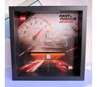 Cornice Vetrina adatta per Lego SpeedChampions Fast&Furious 77260 Toyota Supra