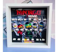 Cornice Vetrina Display adatta per Lego Minifigures Serie Ninjago Movie 71019