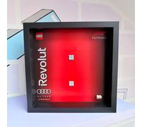 Cornice Vetrina Display adatta per Lego SpeedChampions F1 Audi R6 Revolut 77259