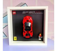 Cornice Vetrina Display adatta per Lego SpeedChampions Ferrari SF90 XX 77254