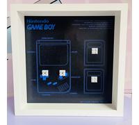 Cornice Vetrina Display Case adatta per Lego GameBoy 72046 - Blue Version