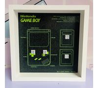 Cornice Vetrina Display Case adatta per Lego GameBoy 72046 - Green Version