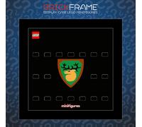 Cornice Vetrina Display Case adatta per Lego Minifigure Castle Forestman 10305