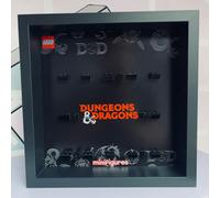 Cornice Vetrina Display Case adatta per Lego Minifigures Dungeons & Dragon 71047