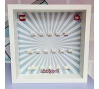 Cornice Vetrina Display Case adatta per Lego Minifigures Serie 20 71027