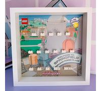 Cornice Vetrina Display Case adatta per Lego Minifigures Simspon Serie 2 71009