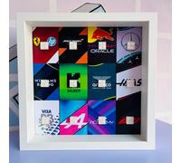 Cornice Vetrina Display Case adatta per Lego Monoposto F1 da Collezione 71049