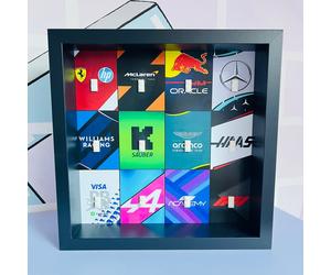 Cornice Vetrina Display Case adatta per Lego Monoposto F1 da Collezione 71049