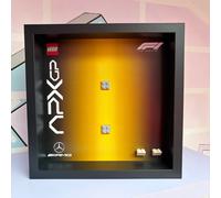 Cornice Vetrina Display Case adatta per Lego SpeedChampions APXGP F1 MOVIE 77252
