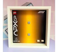 Cornice Vetrina Display Case adatta per Lego SpeedChampions APXGP F1 MOVIE 77252