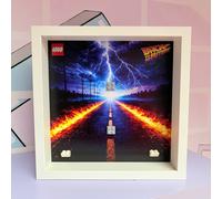 Cornice Vetrina Display Case adatta per Lego SpeedChampions DeLorean DMC 77256