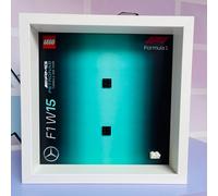 Cornice Vetrina Display Case adatta per Lego SpeedChampions Mercedes F1 77244