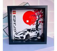 Cornice Vetrina Display Case adatta per Lego SpeedChampions Porsche GT3RS 77239