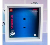 Cornice Vetrina Display Case adatta per Lego SpeedChampions VisaCashApp F1 77246