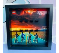 Cornice Vetrina Display Case Lego Minifigures Stranger Things 75810