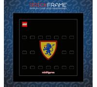 Cornice Vetrina Display Case per Lego Minifigure Castle Lion Knight 10305