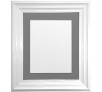 Cornici by Post Frame, Grigio Scuro, 14"x8" PIC Size 10"x4"