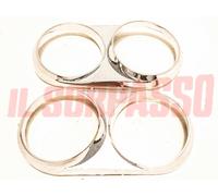 CORNICI CERCHI FARO DESTRO + SINISTRO LANCIA FULVIA COUPE 2 SERIE