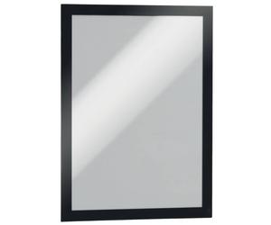 Cornici con pannello magnetico DURABLE DURAFRAME® A4 nero 236x323mm conf. 2 - 48