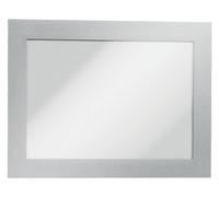 Cornici con pannello magnetico DURABLE DURAFRAME A6 argento metallizzato 176x130