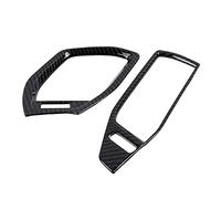 Cornici dei Ventilazione Plastica ABS per Focus MK4 2019-2021 5 porte / Familiare Cornici dei Ventilazione Interno Plastica ABS 2 pezzi (Colore fibra di carbonio)pezzi per Focus 2019 2020