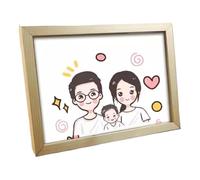 Cornici Di Artigianato In Legno - Portafoto Rustiche, Terminale D'arte Fai Da Te | Decorazione Di Montaggio Facile Per Progetti In Tela, Display A Sospensione, Supporto Per Cornice Da Tavolo, Kit Arti