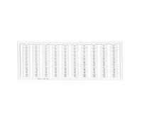 Cornici di marcatura 10x 11-20 209-603/5 pezzi