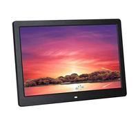 Cornici digitali con calendario/orologio/sveglia/funzione di accensione/spegnimento temporizzata, lettore pubblicitario HD da parete da 13,3 pollici Regalo decorativo