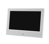 Cornici Digitali Cornice Digitale HD da 8 Pollici Lettore di Immagini Elettronico Schermo LCD IPS 1024x600 Con Telecomando Cornici Elettroniche (Colore : Bianco, Dimensioni : 8 Pollici) (Bia