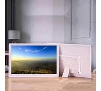 Cornici digitali Cornice per foto digitale, schermo IPS HD 1440x900, supporta la rotazione automatica video 1080P - Supporta scheda SD e USB (White 10 Inches)