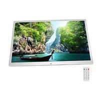 Cornici Digitali da 17 Pollici, 1440 X900 16:9 Auto On/Off 180 ° Angle Multifunzionali Cornici Digitali con Telecomandi, Altoparlante Stereo Controllo Dual Mode(EU)