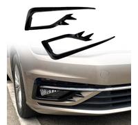 Cornici Fendinebbia Auto per Golf 7.5 2017-2019 Accessori Esterni ABS Robusto Installazione per facile Set da 2(Piano Black)