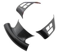 Cornici Interno Cruscotto Per B&MW X1 E84 Serie 3 E90 2010-2013 Adesivo Per La Copertura Del Telaio Del Pulsante Dell'interruttore Del Volante Per Auto(3Pcs)