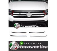 Cornici modanature in acciaio cromo griglia calandra per VW Crafter 2017-2023
