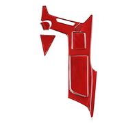 Cornici Pannello Interno Auto Per Corvette Per C7 2014-2019 Accessori Auto Console Centrale Portabicchieri Sticker Decal Interior Trim Copertura(Rosso)