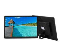 Cornici per foto digitali HD, risoluzione 1280 × 800, supporto per montaggio a parete, con telecomando/manuale utente/staffa/adattatore di alimentazione Regalo decorativo