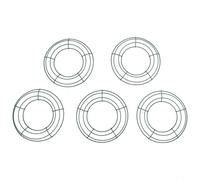 Cornici per ghirlande artigianali in un set di 5 per eleganti progetti di composizione floreale (20,3 cm)