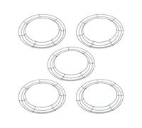 Cornici per ghirlande artigianali in un set di 5 per eleganti progetti di composizione floreale (25,4 cm)