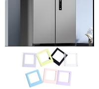 Cornici portafoto e porta carte in plastica quadrate magnetiche 7 pezzi per casa