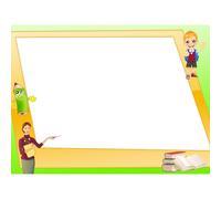 Cornici scolastiche - Set 5 PEZZI - personalizzati con la vostra foto 20 Cm x 15 CM stampati su vera carta fotografica chimica Fujicolor Supreme lucida perfetti per gruppi scolastici. (137)