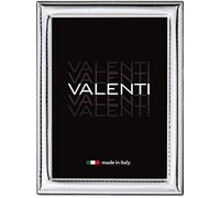 Cornici Valenti, Cornice Lucida Retro Legno, Cornice in Argento 925% Laminato, Cornice per Dimensione Foto: 9x13cm. novità in catalogo Ottobre 2015, referenza: 250 3l
