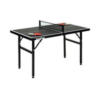 CORNILLEAU Mini Tavolo da Ping Pong - Compatto, Regolabile in Altezza e Pieghevole - 125 x 75 cm - Set con 2 Racchette e 3 Palline da Ping Pong - Perfetto per Bambini e Adulti