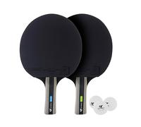 Cornilleau SET ping pong SPORT PACK DUO 1ITTF (2 racchette & 3 palline) Nero