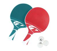 Cornilleau Tacteo DUO Pack (2 racchette e 3 palline) esterno Rosso