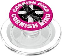 Cornish Chough e Bandiera Cornovaglia per Donne Cornovaglia PopSockets PopGrip per MagSafe