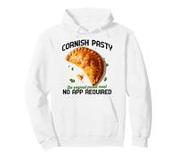 Cornish Pasty The Original Pocket Meal No App Required Felpa con Cappuccio