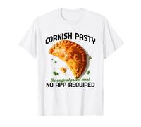 Cornish Pasty The Original Pocket Meal No App Required Maglietta