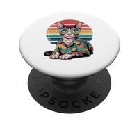 Cornish Rex Occhiali Da Sole Hawaii Spiaggia Estate PopSockets PopGrip Adesivo