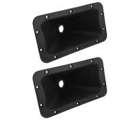 Corno Acuto a Vite 1-1/16 Pollice, 2 Pezzi per Speaker Palco Studio | Plastica Nera, Diffusione Ampia e Proiezione Sonora, Installazione Semplice, per Altoparlanti da Palco e Studio