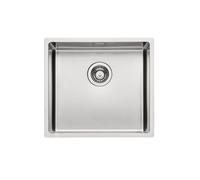 CORNO Basso 5 lavello in acciaio inox con bordo piatto/a partire da 60 cm di larghezza e incasso